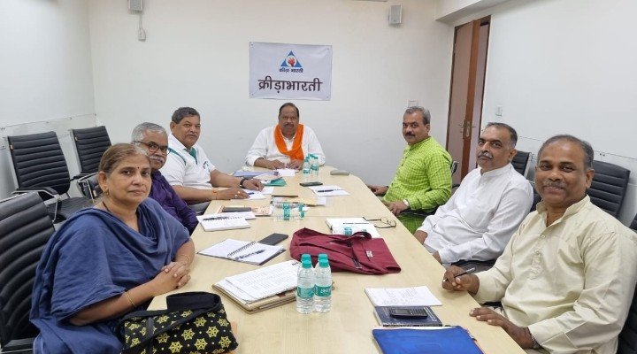 रतलाम: नई दिल्ली में क्रीड़ाभारती के राष्ट्रीय कार्याध्यक्ष चेतन्य काश्यप की उपस्थिति में हुई पदाधिकारियों की बैठक, लखनऊ में 16 से 18 दिसंबर को होगा राष्ट्रीय अधिवेशन रतलाम: नई दिल्ली में क्रीड़ाभारती के राष्ट्रीय कार्याध्यक्ष चेतन्य काश्यप की उपस्थिति में हुई पदाधिकारियों की बैठक, लखनऊ में 16 से 18 दिसंबर को होगा राष्ट्रीय अधिवेशन