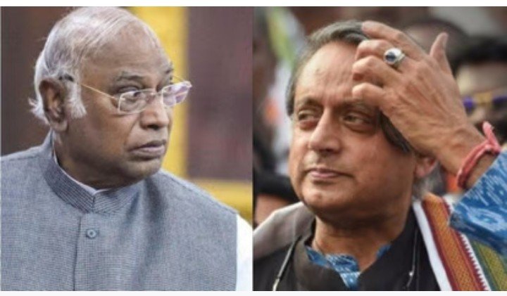 खड़गे के हाथ कांग्रेस की कमान,6 हजार से ज्यादा वोटों के अंतर से दी थरूर को शिकस्त ,24 साल बाद बदला इतिहास खड़गे के हाथ कांग्रेस की कमान,6 हजार से ज्यादा वोटों के अंतर से दी थरूर को शिकस्त ,24 साल बाद बदला इतिहास