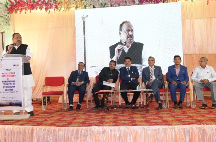 संख्या बल से अधिक हमारा प्रभावशाली होना महत्वपूर्ण – विधायक काश्यप,जीतो रतलाम चेप्टर का पदग्रहण समारोह संपन्न,लेडिज विंग का किया संस्थापन संख्या बल से अधिक हमारा प्रभावशाली होना महत्वपूर्ण – विधायक काश्यप,जीतो रतलाम चेप्टर का पदग्रहण समारोह संपन्न,लेडिज विंग का किया संस्थापन