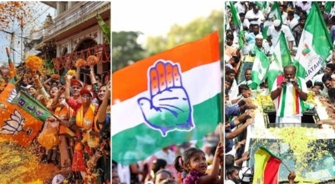 कर्नाटक में कांग्रेस की बंपर जीत, ‘डीके शिवकुमार CM पद की रेस में बड़े दावेदार’ कर्नाटक में कांग्रेस की बंपर जीत, ‘डीके शिवकुमार CM पद की रेस में बड़े दावेदार’