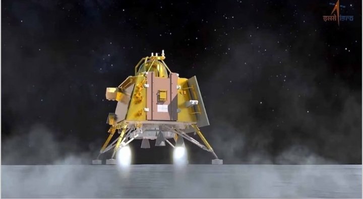 Chandrayaan 3 : चांद पर लहराया तिरंगा, साउथ पोल पर उतरने वाला पहला देश बना भारत Chandrayaan 3 : चांद पर लहराया तिरंगा, साउथ पोल पर उतरने वाला पहला देश बना भारत
