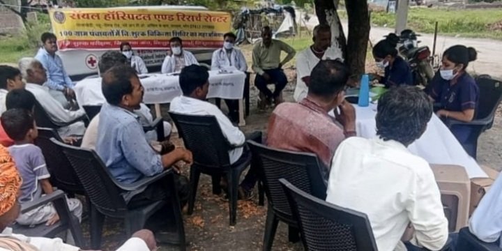रतलाम: राॅयल हाॅस्पिटल द्वारा 100 निःशुल्क चिकित्सा शिविर के महाअभियान का ग्राम बाजेड़ा शिविर- 178 मरीजों की हुई जाँच, नि:शुल्क दवाई भी प्रदान की गई रतलाम: राॅयल हाॅस्पिटल द्वारा 100 निःशुल्क चिकित्सा शिविर के महाअभियान का ग्राम बाजेड़ा शिविर- 178 मरीजों की हुई जाँच, नि:शुल्क दवाई भी प्रदान की गई