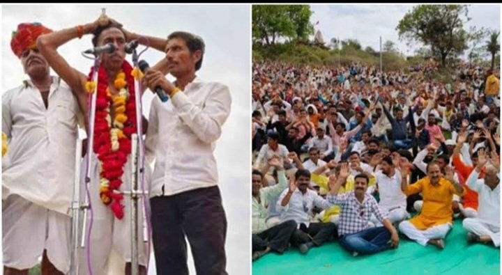 रतलाम: प्रसिद्ध गोठड़ा माताजी मंदिर में नवमी पर हर साल की तरह हुई भविष्यवाणी, सुनने के लिए हजारों की संख्या में पहुंचे भक्त… जानिए बारिश, राजनीति,मौसम, फसल सहित अन्य विषयों पर क्या हुई भविष्यवाणी रतलाम: प्रसिद्ध गोठड़ा माताजी मंदिर में नवमी पर हर साल की तरह हुई भविष्यवाणी, सुनने के लिए हजारों की संख्या में पहुंचे भक्त… जानिए बारिश, राजनीति,मौसम, फसल सहित अन्य विषयों पर क्या हुई भविष्यवाणी